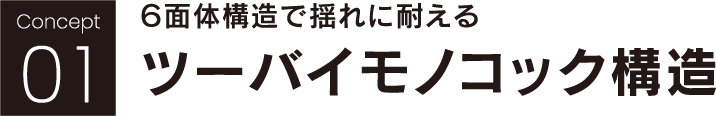 ツーバイモノコック
