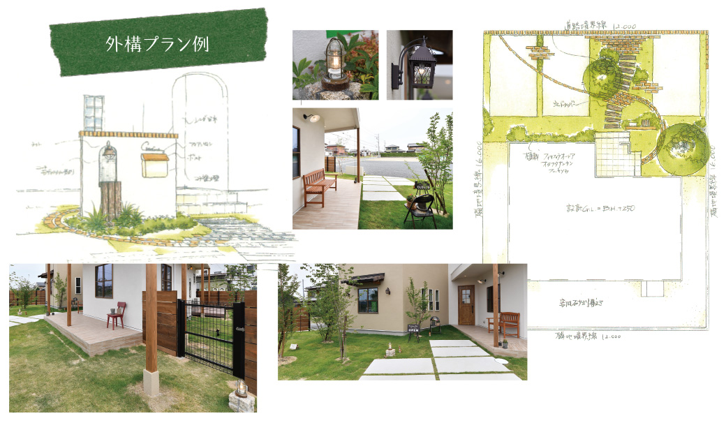 Fairy（フェアリー）外構プラン例