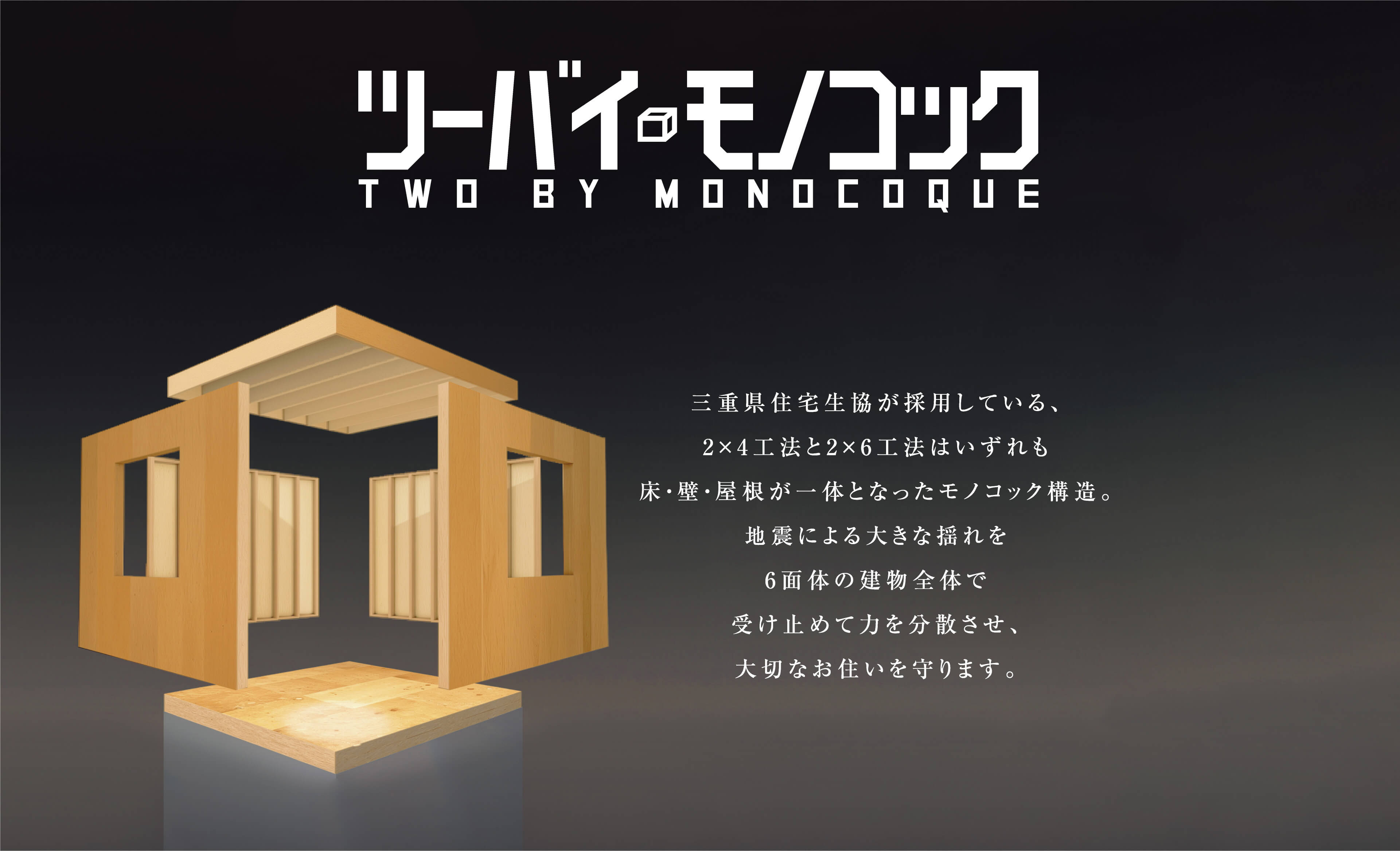 ツーバイモノコック