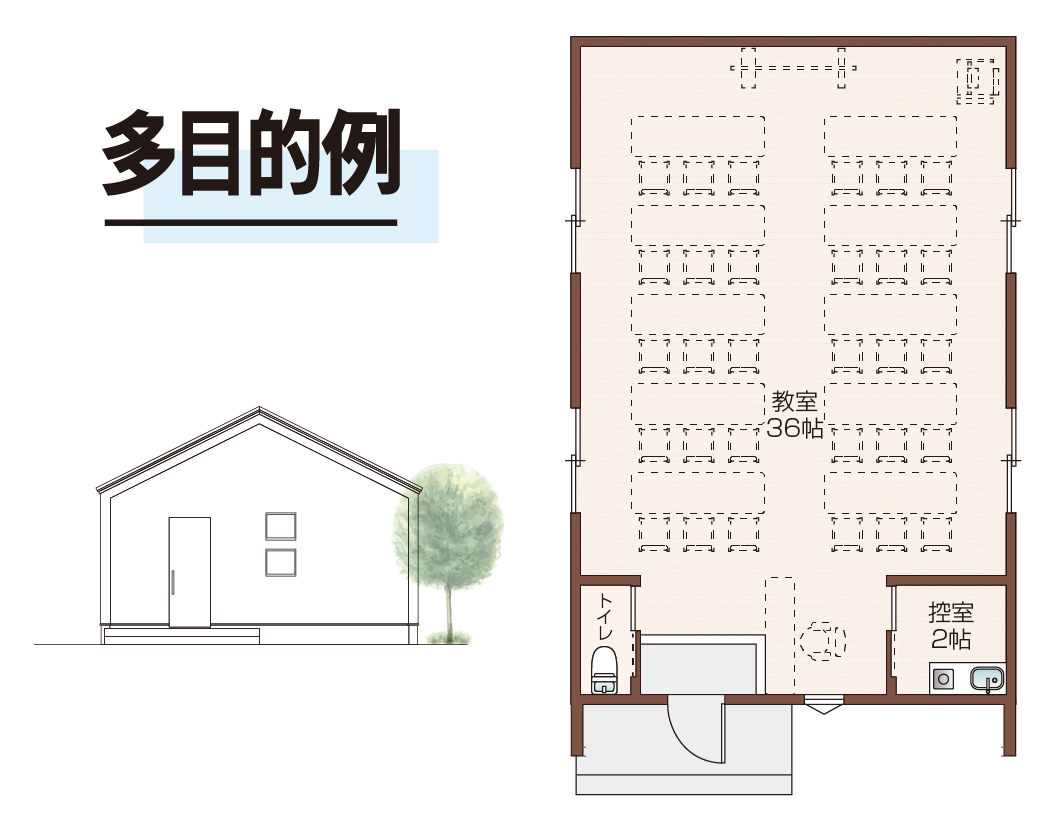 多目的例
