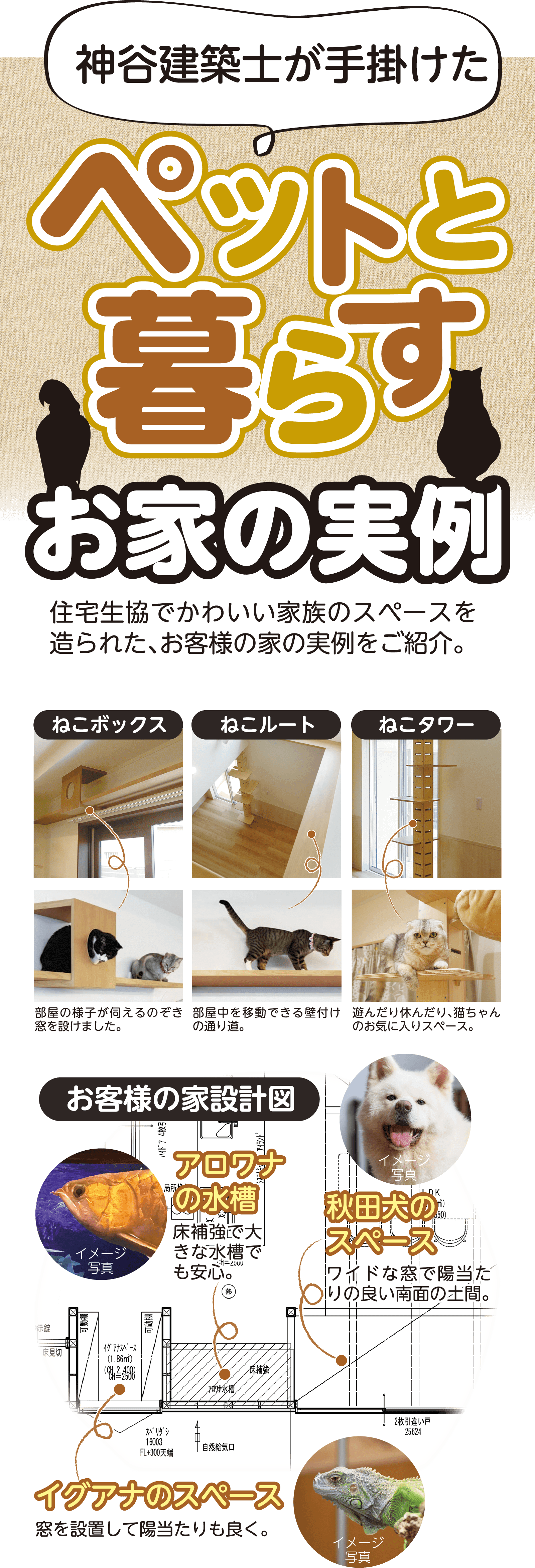 ペットと暮らす