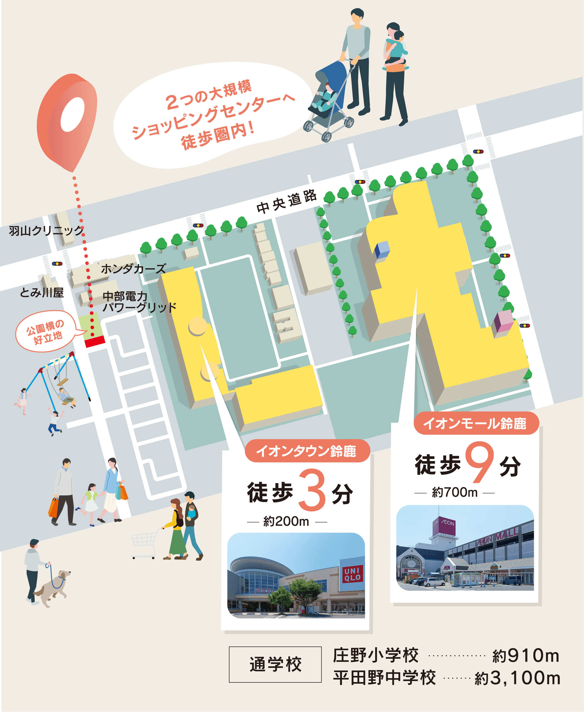 鈴鹿市庄野羽山四丁目 新規2区画販売開始